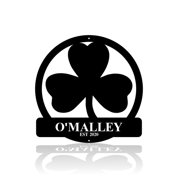 Irish Shamrock - Advanced Metal Art