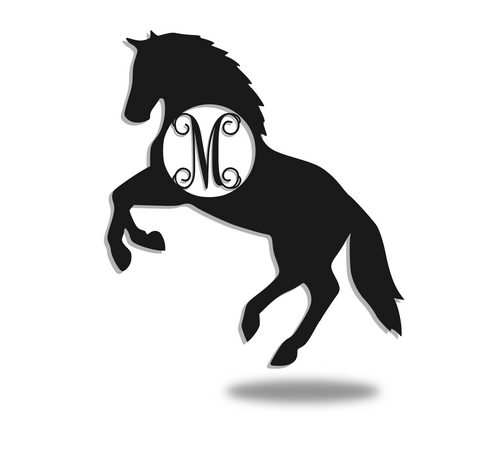 Horse Vine-advanced-metal-art.myshopify.com