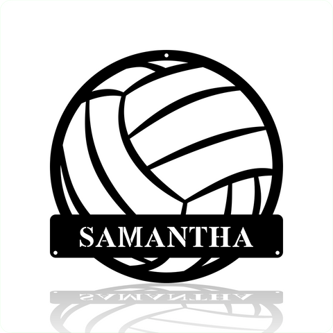 Volleyball Monogram
