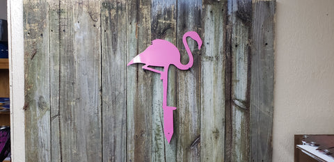 Pink Flamingo Lawn Ornament-advanced-metal-art.myshopify.com