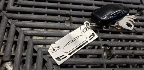 Tesla Model S Key Chain-advanced-metal-art.myshopify.com