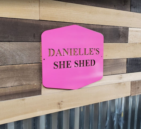 Plaque With Custom Text - Advanced Metal Art