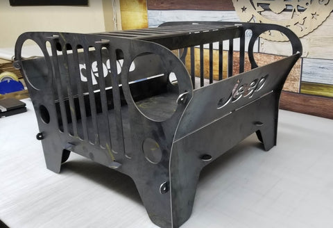 Jeep Grill Fire Pit-advanced-metal-art.myshopify.com
